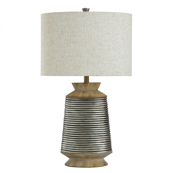 Brushed Gold Ribbed Table Lamp Kirklands Home