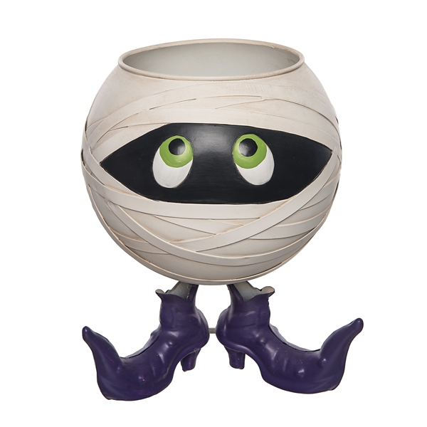 Halloween Decor Marvin the Mummy shops Candy Holder