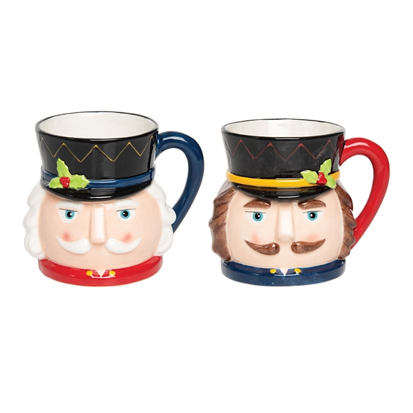 Nutcracker Christmas Mugs, Set of 2 Kirklands Home