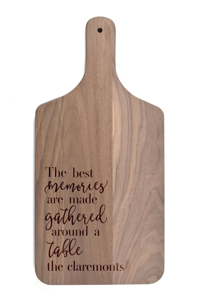 Walnut Personalized Best Memories Cutting Board Kirklands Home