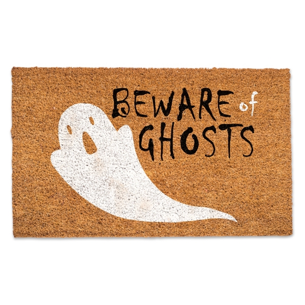 Beware of Ghosts Halloween Coir Doormat Kirklands Home