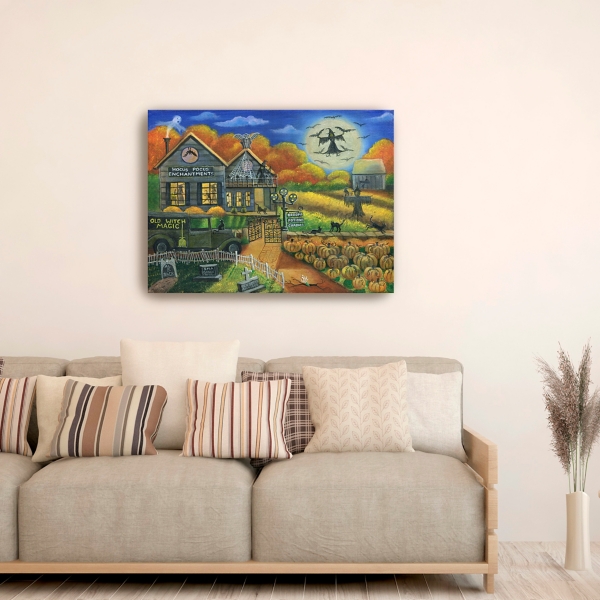 Witch Magic Canvas Art Print, 30x40