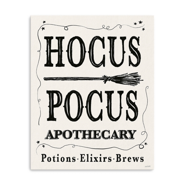 Hocus Pocus Apothecary Canvas Art Print