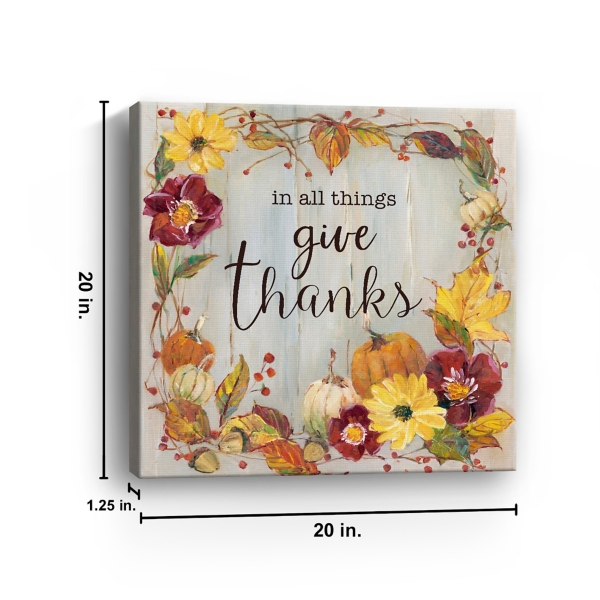 In All Things Fall Canvas Art Print