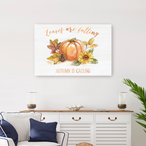 Autumn is Calling Canvas Art Print, 24x36
