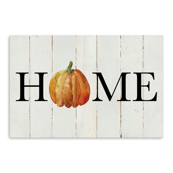 Home Pumpkin Canvas Art Print, 24x36