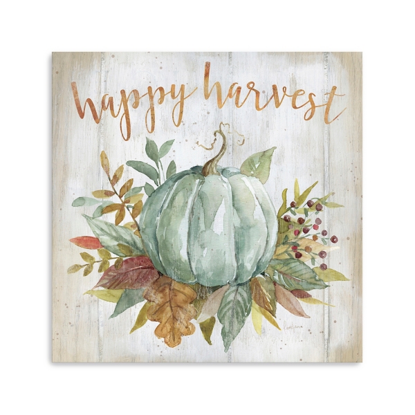 Harvest Blessings I Canvas Art Print, 30x30