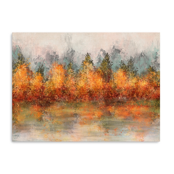 Fall Abstract Canvas Art Print, 24x18 in. Kirklands Home