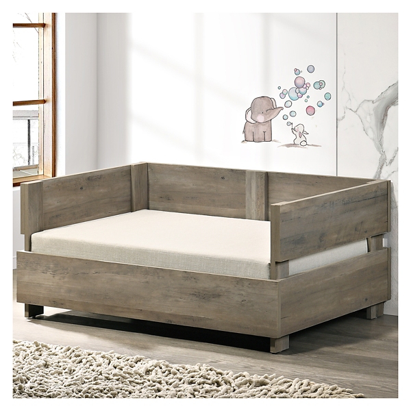 Rustic Wood Pet Bed