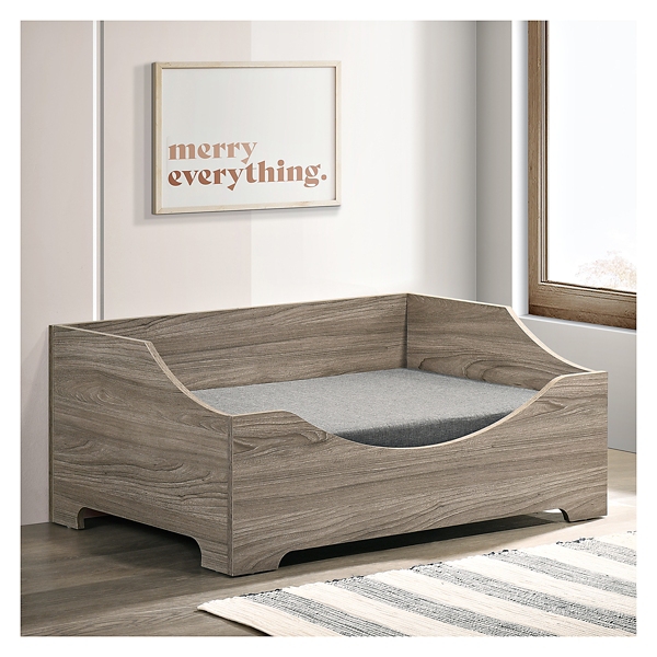Kirklands Rustic Wood Pet Bed Hamilton Place