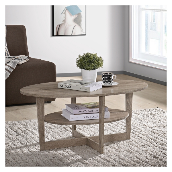 Sandstone Oval Coffee Table
