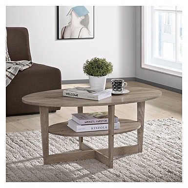 Triangle coffee table 2024 with storage