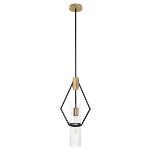 Brass Geometric Pendant Light Kirklands Home