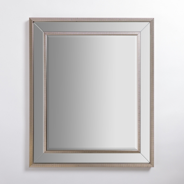 Luxe Silver Wall Mirror, 35 in. Kirklands Home
