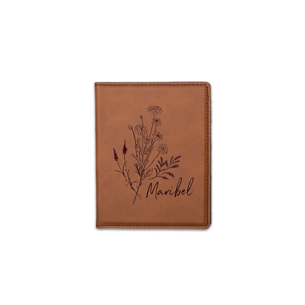 Personalized Rawhide Passport Cover