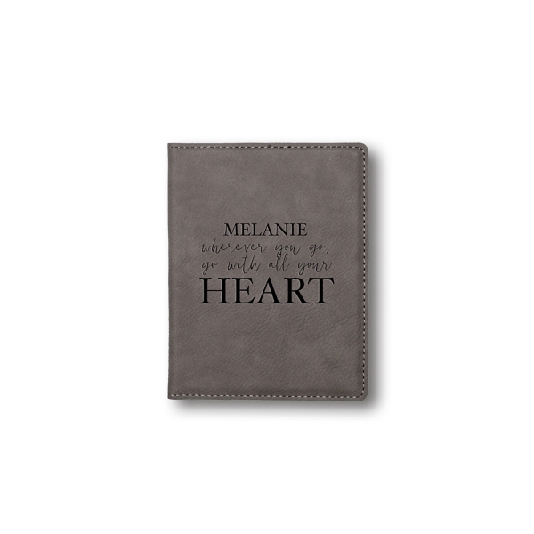 All Your Heart Personalized Passport Holder