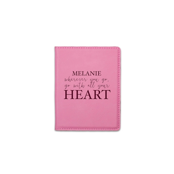 Pink All Your Heart Personalized Passport Holder Kirklands Home