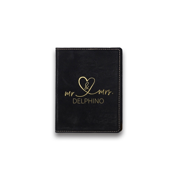 Heart Personalized Passport Holder