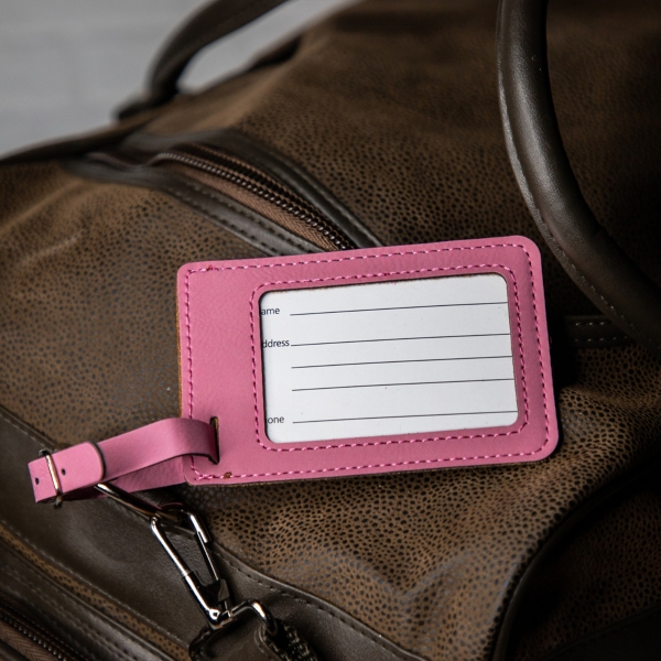 Personalized Heart Luggage Tags