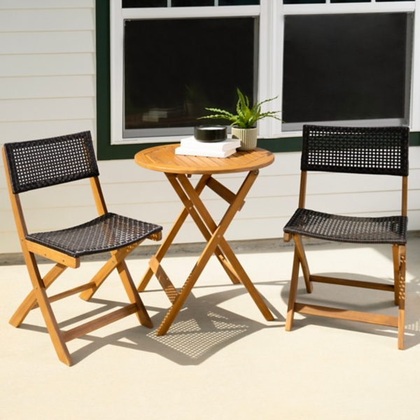 Huntington Wooden 3pc. Outdoor Bistro Set Kirklands Home