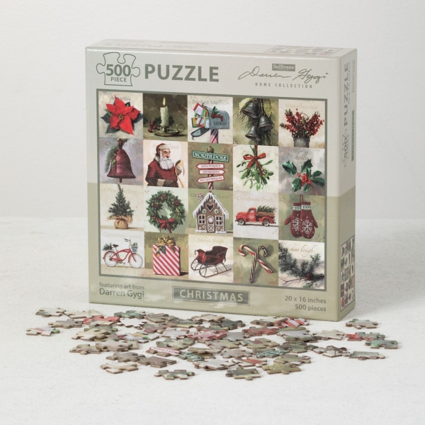 500-pc. Classic Christmas Jigsaw Puzzle
