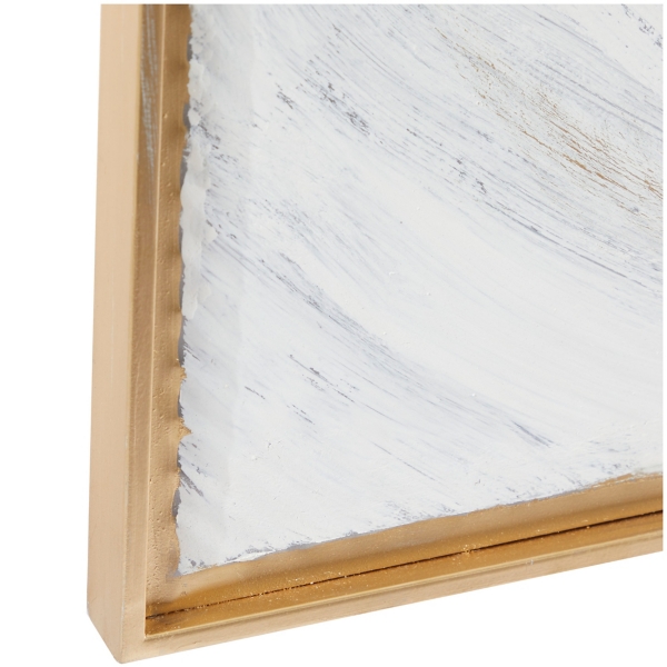 Gray Abstract Swirl Metal Wall Plaque