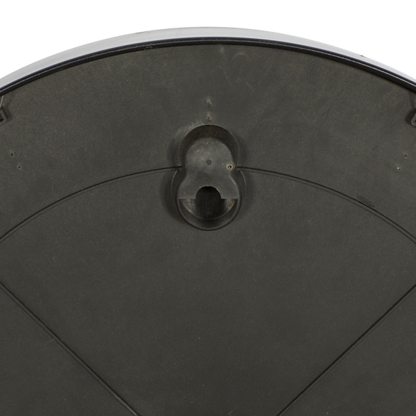 Black Metal Contemporary Wall Clock