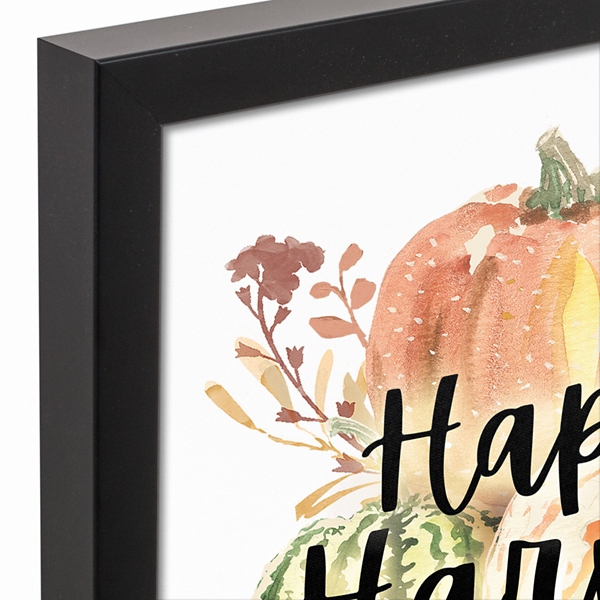 Happy Harvest Framed Canvas Art Print