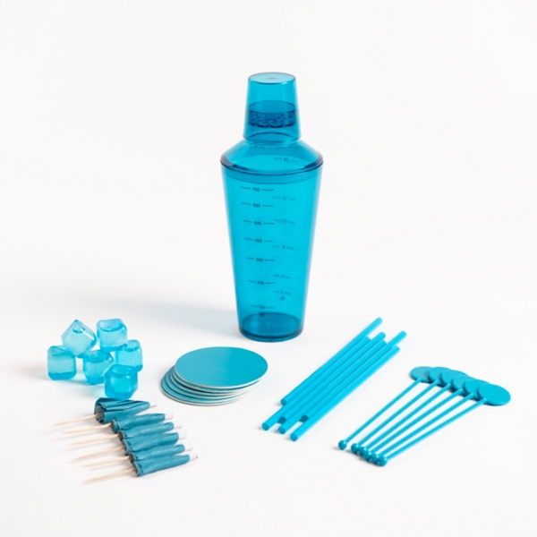 Blue Acrylic Cocktail Shaker Set Kirklands Home