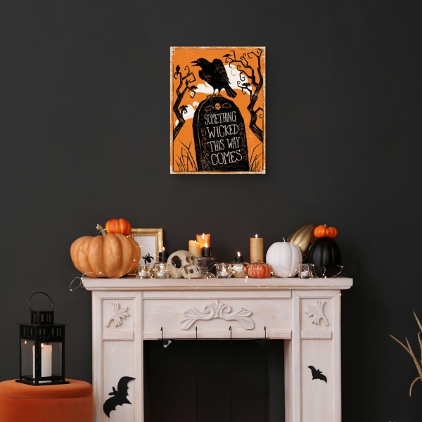 Wicked III Halloween Canvas Art Print