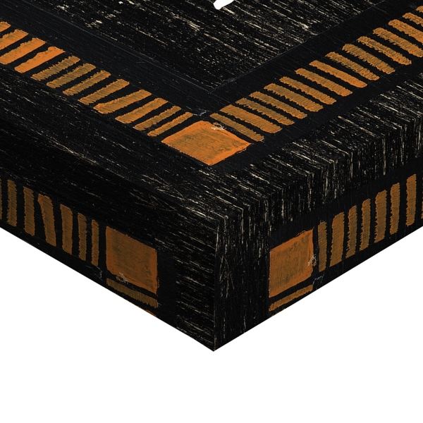 Trick or Treat Polka Dot Pumpkin Canvas Art Print