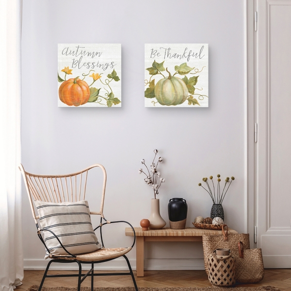 Fall Splendor Canvas Art Prints, Set of 2