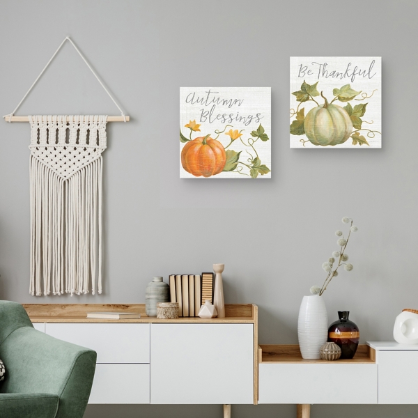 Fall Splendor Canvas Art Prints, Set of 2