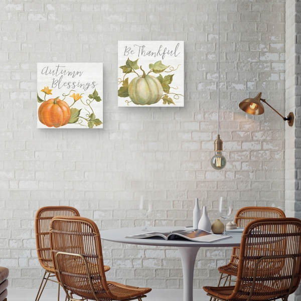Fall Splendor Canvas Art Prints, Set of 2