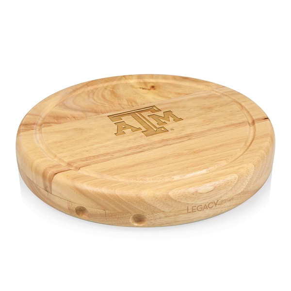 Texas A&M University Cheese Board and Tool Set