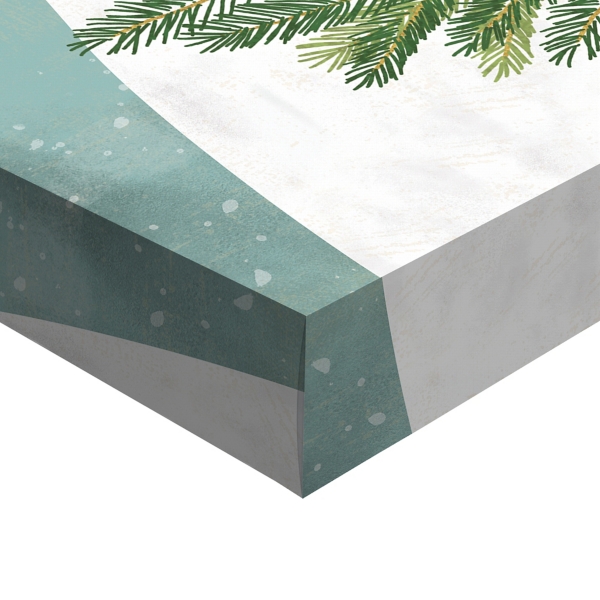 Holiday Animals Canvas Art Prints, Set of 2