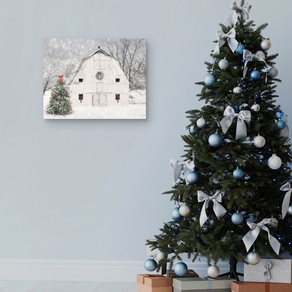 Christmas in the Country Canvas Art Print