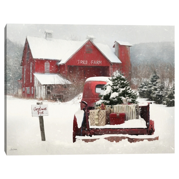 Christmas Tree Farm Canvas Art Print | Kirklands Home