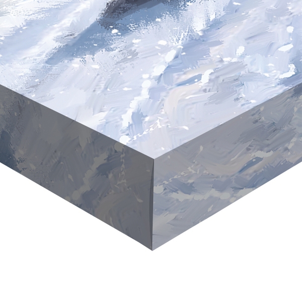 Christmas Delivery Canvas Art Print