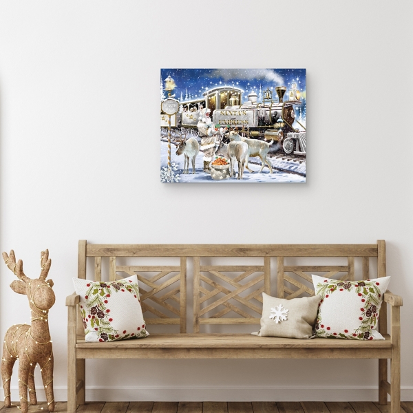 The North Pole Canvas Art Print