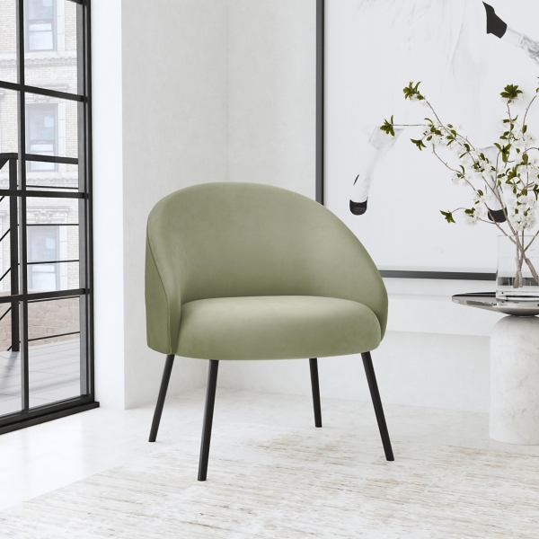 Sage green tub discount chair