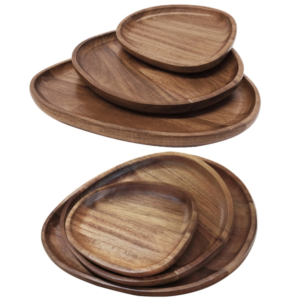 Acacia Wood Trays, Set of 6 Kirklands Home