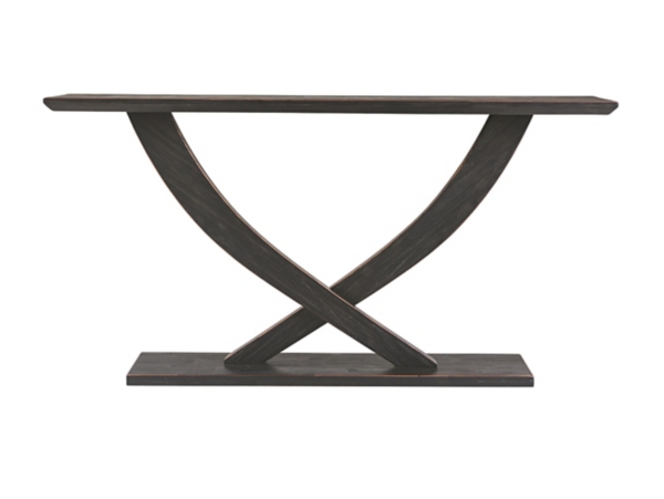 Charcoal Black Ramus Console Table