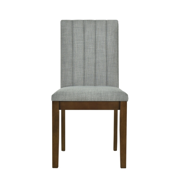 Kirklands Gray Upholstered Dining Chairs, Set of 2 Hamilton Place