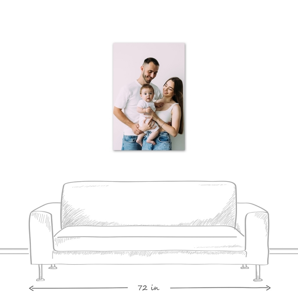 Personalized Photo Canvas Art Print, 24x36 in.
