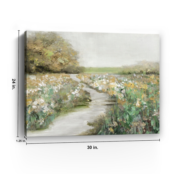 Quiet Meadow Canvas Art Print, 30x24 in.