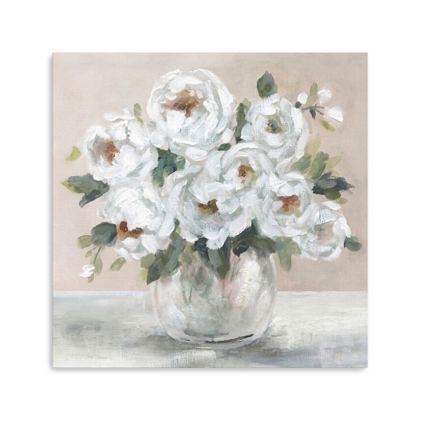 Blushing Blooms Canvas Art Print, 40x40 in. | Kirklands Home