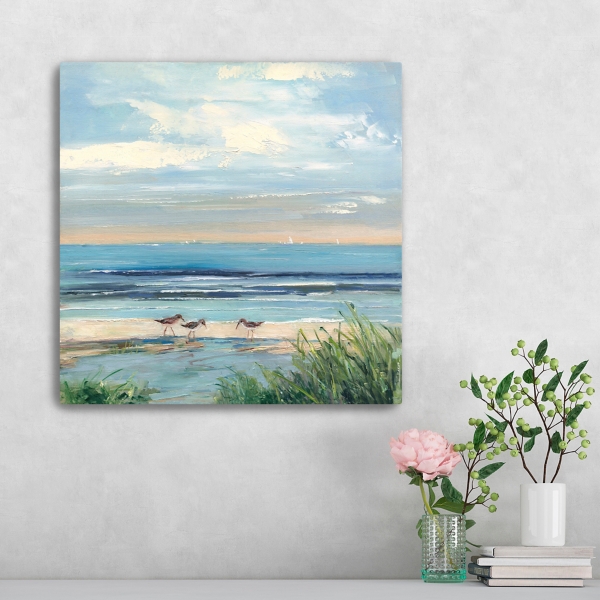 Paradise Beach Canvas Art Print