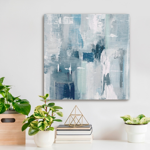 Spring Mountain Blues Canvas Art Print