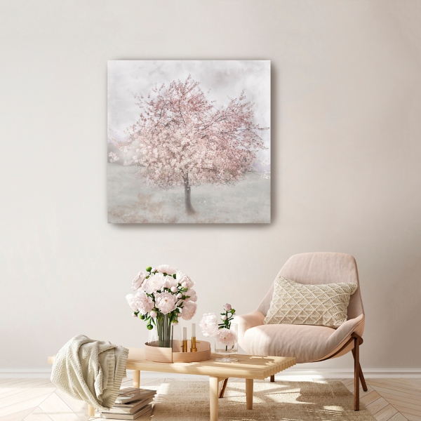 Charming Pinks Canvas Art Print